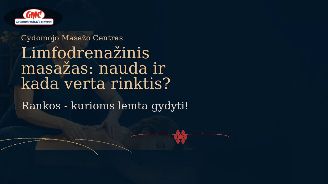 Limfodrenažinis masažas: nauda ir kada verta rinktis?